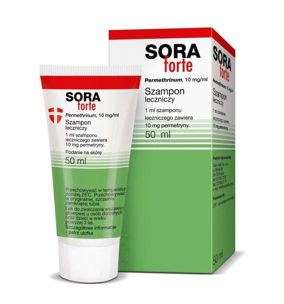 Sora Forte szampon p/wszawicy 50ml