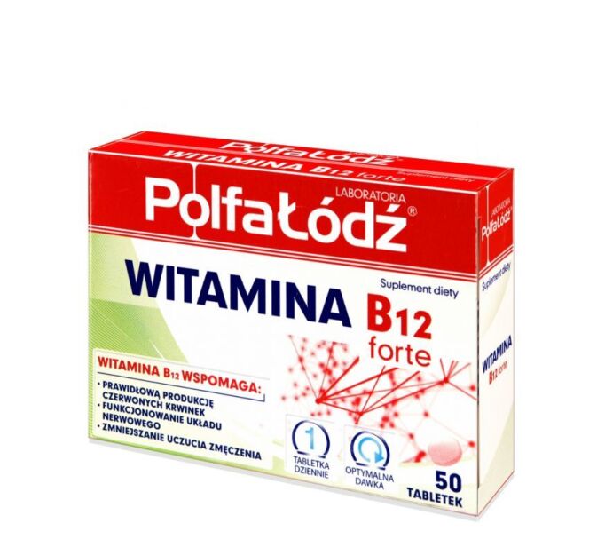 Vit. B12 Forte x 50tbl POLFA-ŁÓDŹ