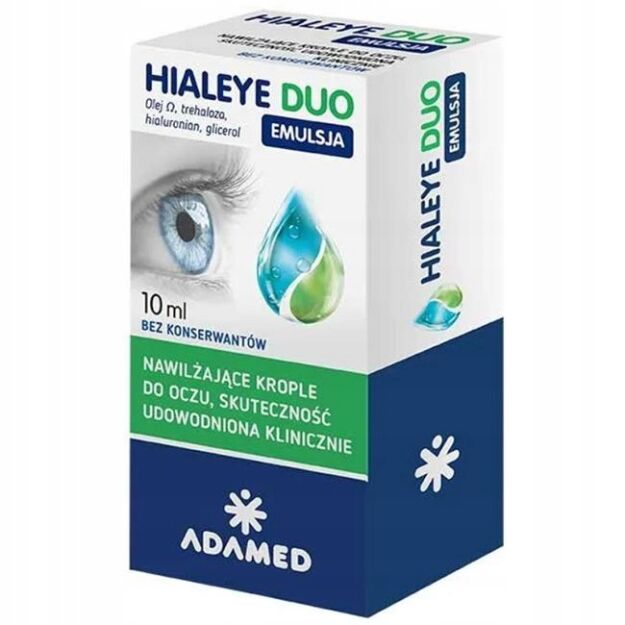 Hialeye Duo Emulsja krop.do oczu x 10ml