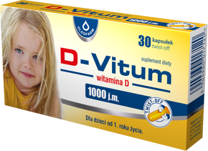 D-Vitum 1000j.m. x 30kaps.