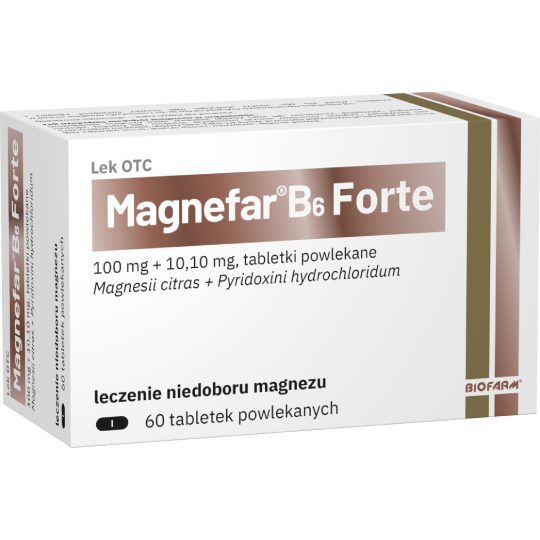 Magnefar B6 Forte x 60tabl.