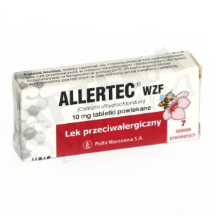 Allertec WZF 10mg x 7tabl.