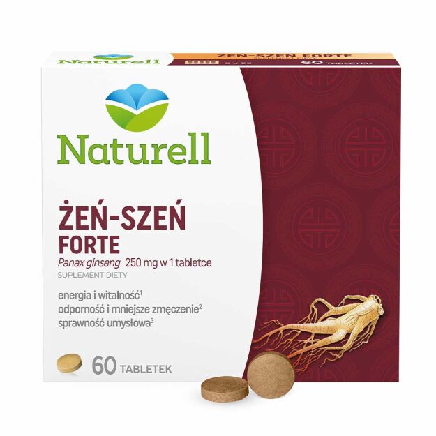 NATURELL Żeń-szeń Forte x 60tabl.