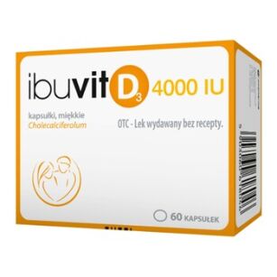 Ibuvit D3 4000j.m. x 60kaps.