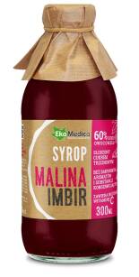 EM Syrop Malina Imbir 300 ml