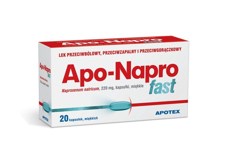 Apo-Napro Fast 220mg x 20kaps.