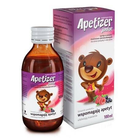 Apetizer Junior Malina-Porzeczka 100ml