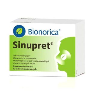 Sinupret x  50draż.