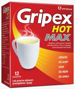 Gripex HotActiv Forte x 12sasz.