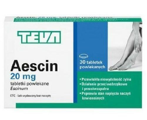 Aescin 20mg x 30tabl.