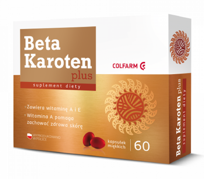 Beta Karoten Plus x 60kaps.COLFARM