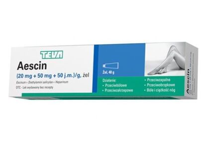 Aescin żel 40g