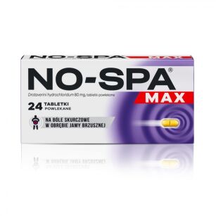 No-Spa MAX 80mg x 24 tabl.