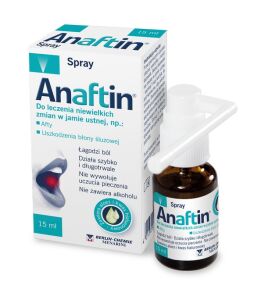 Anaftin Spray na afty 15 ml