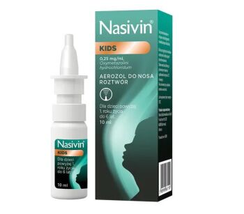 Nasivin Soft 0.025% aerozol x 10ml