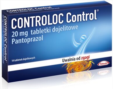 Controloc Control 20mg x 14tabl.