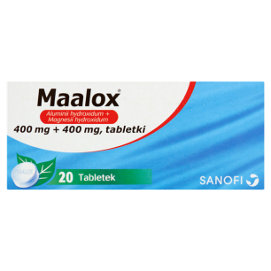 Maalox x 20tabl.