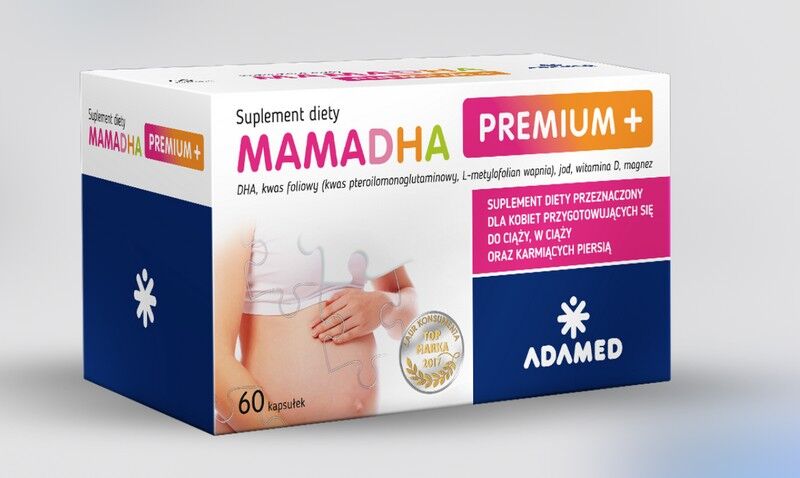 MAMADHA PREMIUM + x 60 kapsułki