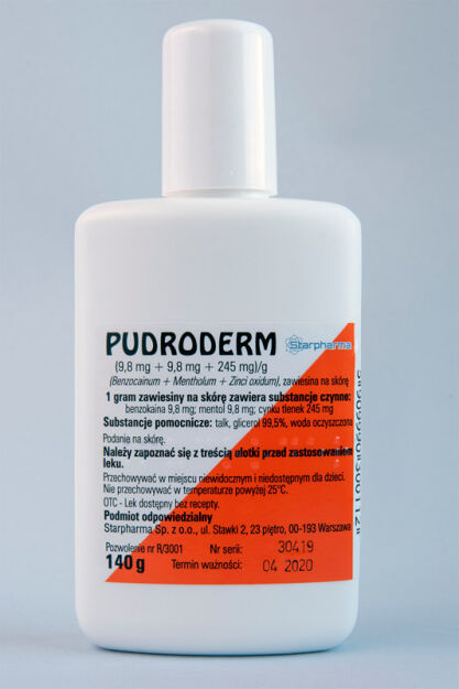 Pudroderm 140g