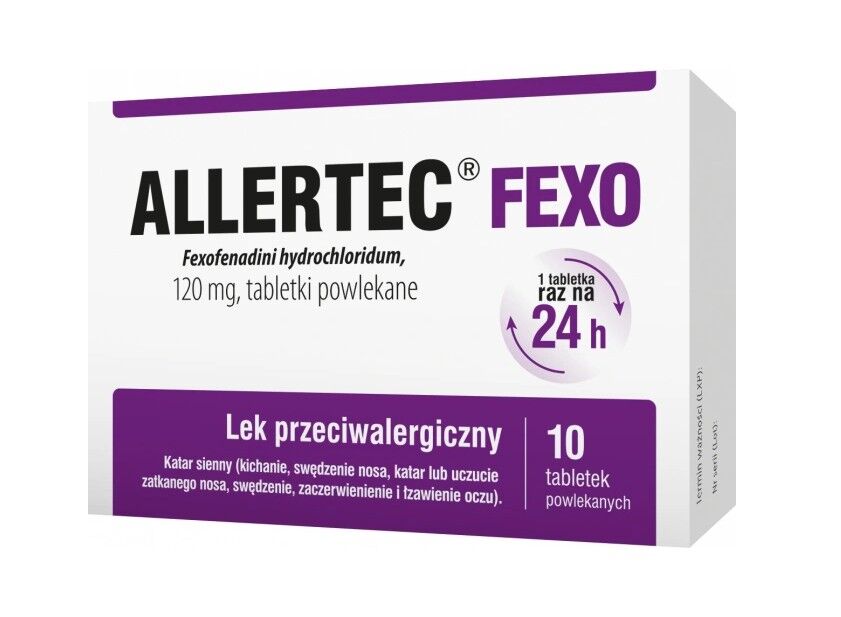 Allertec Fexo 120mg x 10tabl.