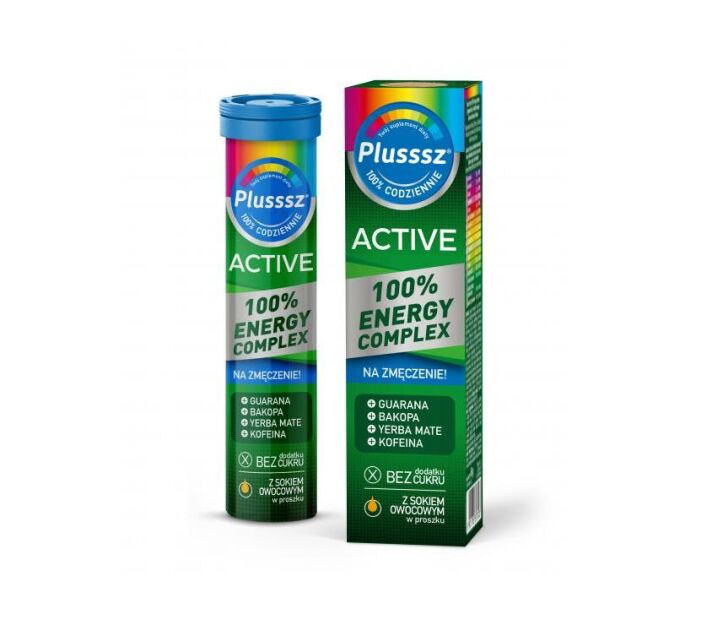 Plusssz Active 100% Energy Complex x 20