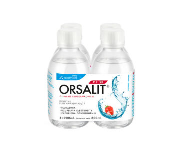 Orsalit Drink sm. truskawkowy 4x200ml