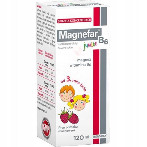 Magnefar B6 Junior x 120ml