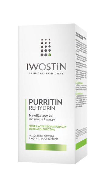 IWOSTIN PURRITIN REHYDRIN NAWILŻAJĄCY ŻEL DO MYCIA TWARZY 150 ML