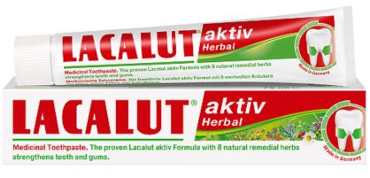 LACALUT AKTIV HERBAL Pasta do zębów 75 ml