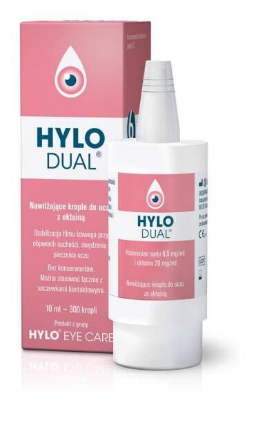 Hylo-DuaL krople do oczu z ektoina 10ml