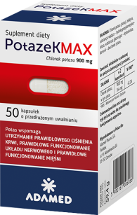 Potazek MAX 50 kaps.