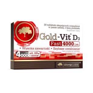 Olimp Gold-Vit D3 Fast 4000 j.m.x 30tab