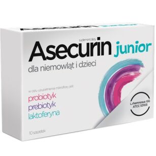 Asecurin Junior prosz. 10 sasz.