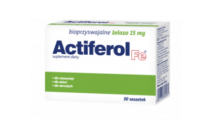 ActiFerol Fe 15mg x 30sasz.