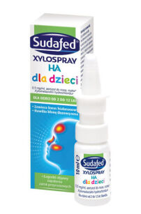 Sudafed XyloSprayHA dla dzieci aer/nos 10m