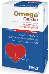 Omega Cardio+czosnek x 60kaps.