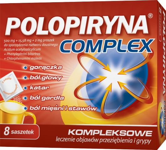 Polopiryna Complex x 8 sasz