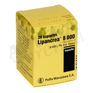 Lipancrea  8000 x 20kaps.