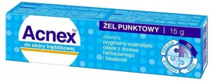 ACNEX Żel punkt.do skóry trądz. 15g