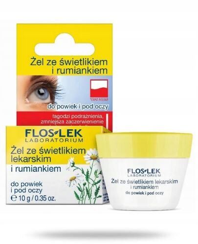 FLOS-LEK Żel ze świetl.i rumian. 10ml