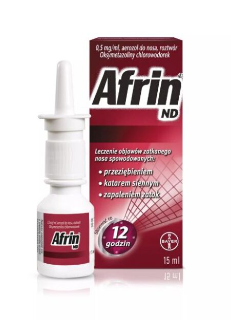 Afrin ND aer.donosa,płyn(roztwór) 0,5mg/ml