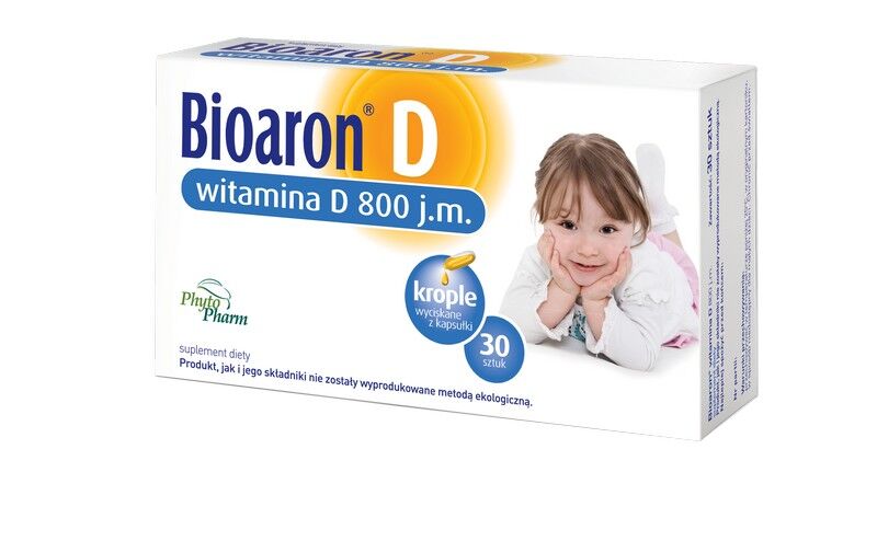 Bioaron Witamina D  800 j.m. x 30kaps