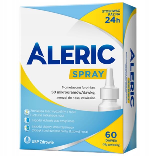 Aleric Spray 50mg x 60daw.