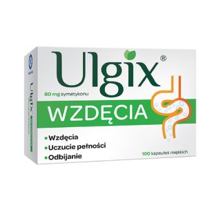 Ulgix Wzdęcia 80mg x 25kaps.