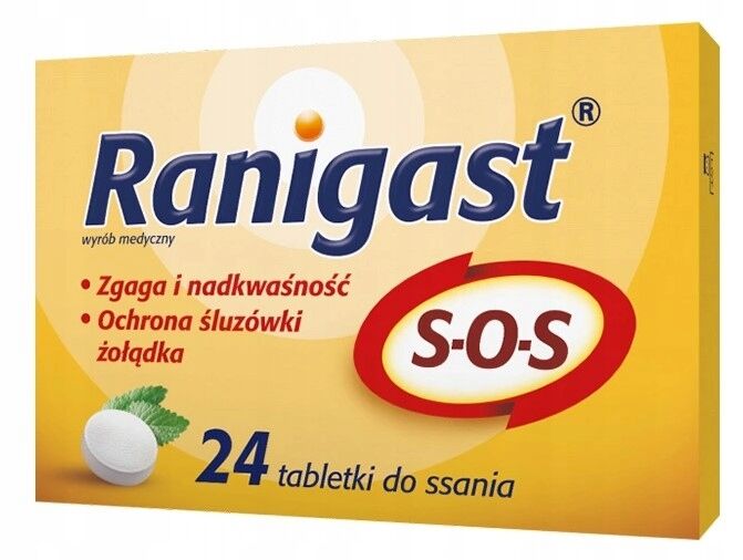 Ranigast SOS x 24tabl.do ssania