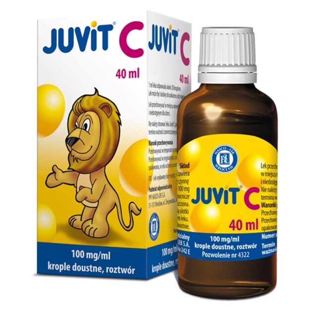 Juvit Vit. C krople 40ml