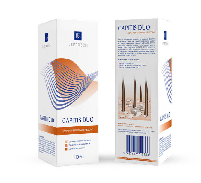 Szampon CAPITIS DUO przeciwłupieżowy 110ml