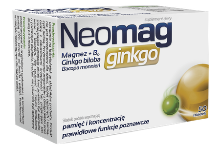 Neomag Ginkgo x 50tabl.