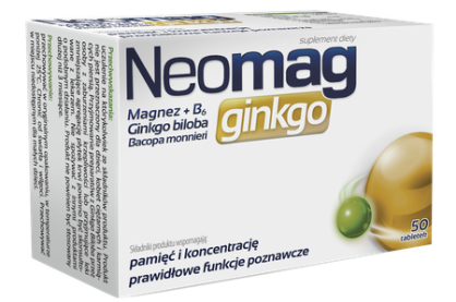 Neomag Ginkgo x 50tabl.