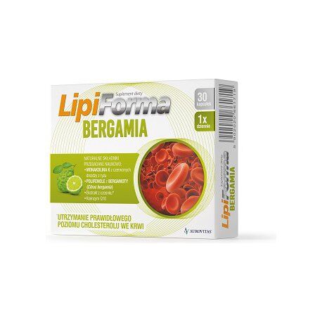 Lipiforma Bergamia x 30kaps